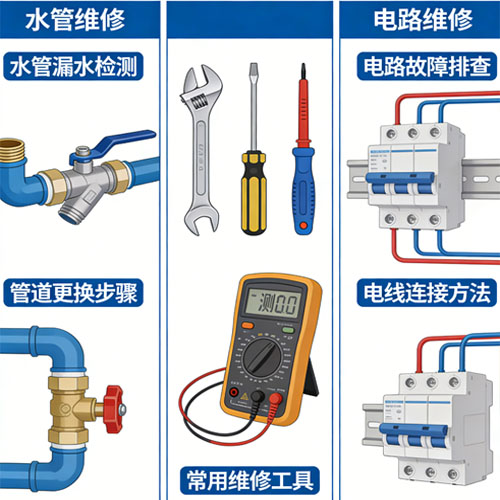 济南水电维修，济南水电改造，济南维修水管
